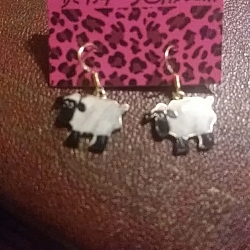 Sheep earrings